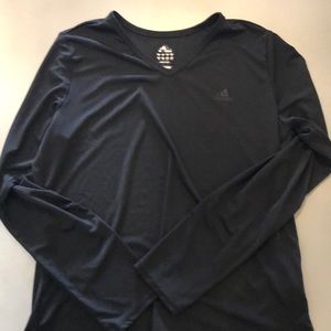 Adidas long sleeve workout shirt